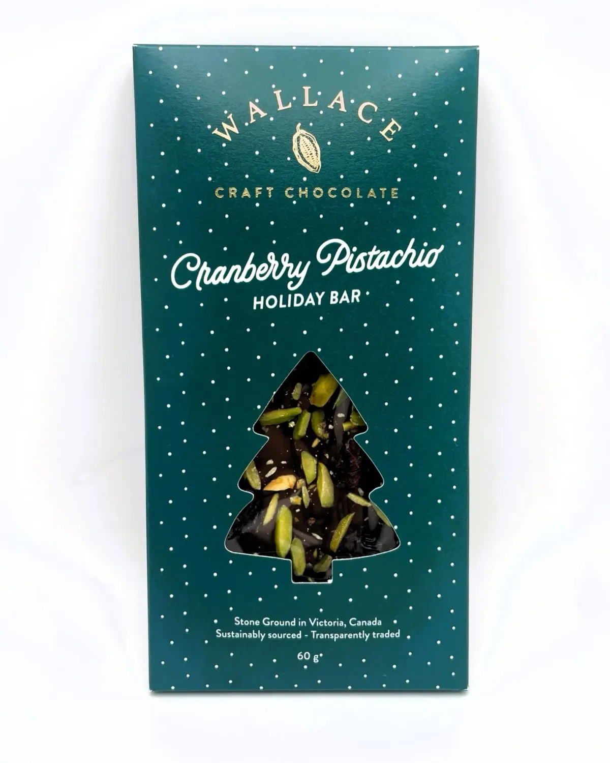 Wallace Chocolate Cranberry Pistachio