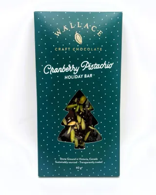Wallace Chocolate Cranberry Pistachio