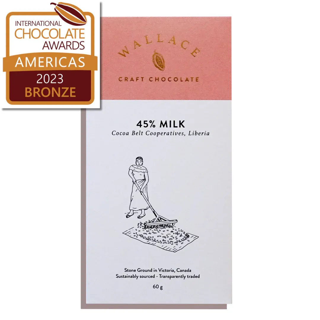 Wallace Chocolate 45% Milk