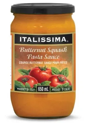 Italissima Butternut Squash Pasta Sauce