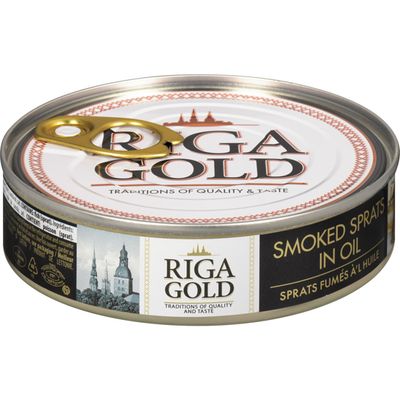 Riga Gold Smoked Sprats In Oil