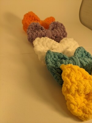 Chunky Crochet Hair Bow