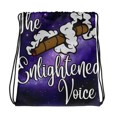 Fan Art The Enlightened Voice Drawstring bag