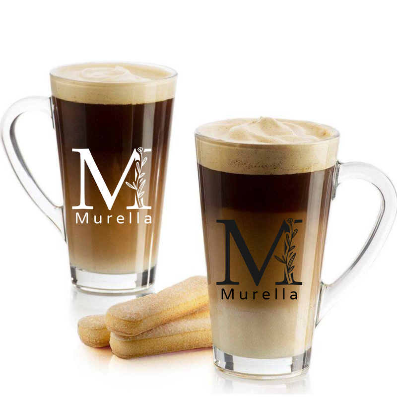 16.4oz Clear Glass Mug | Coffee | Tea | Gifts | Self-Care | Customized | Personalized | LiveCheerMeditate