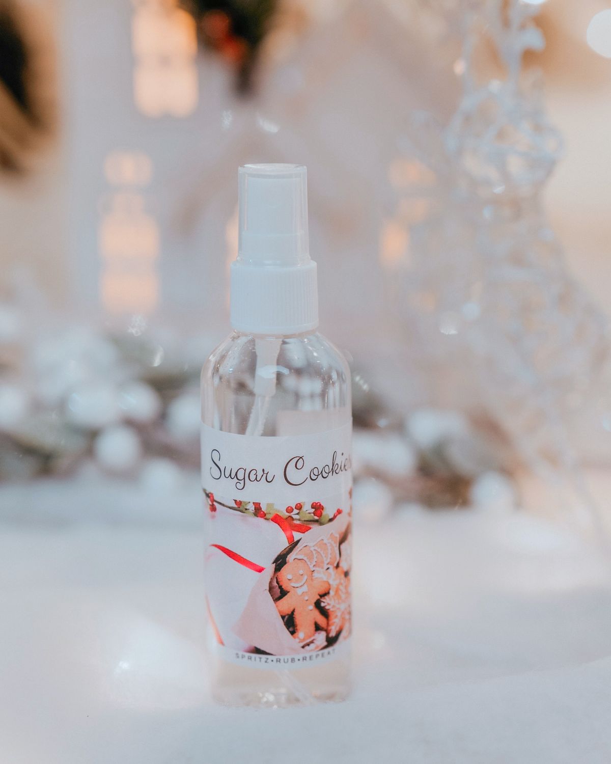 Christmas Scented Hand Sanitizer | Handcrafted In Trinidad &amp; Tobago | Antibacterial | Local Luxury | Moisturising | LiveCheerMeditate |4oz|