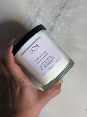 I Am Woman | 11oz Premium Soy Wax Candle | Handcrafted in Trinidad &amp; Tobago | Candles | Luxury | LiveCheerMeditate