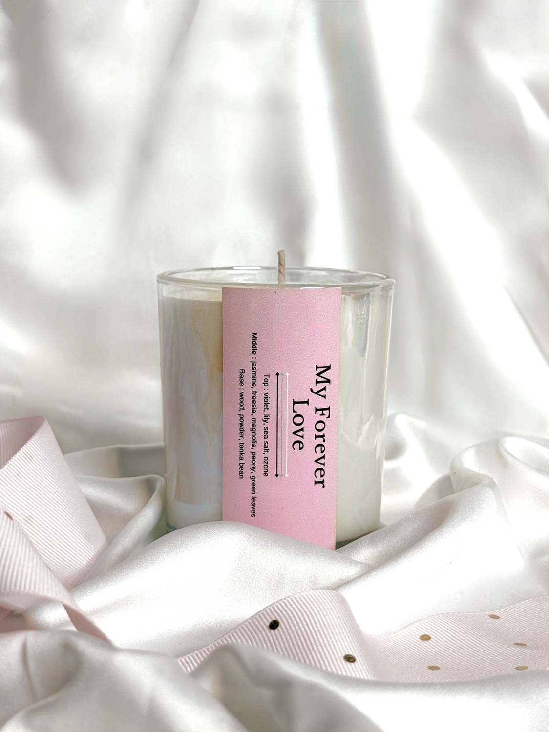 8oz Iridescent Candle Jar | My Forever Love | Gift Boxed | Valentine&#39;s Love Collection 2025 | Limited Luxury | LiveCheerMeditate