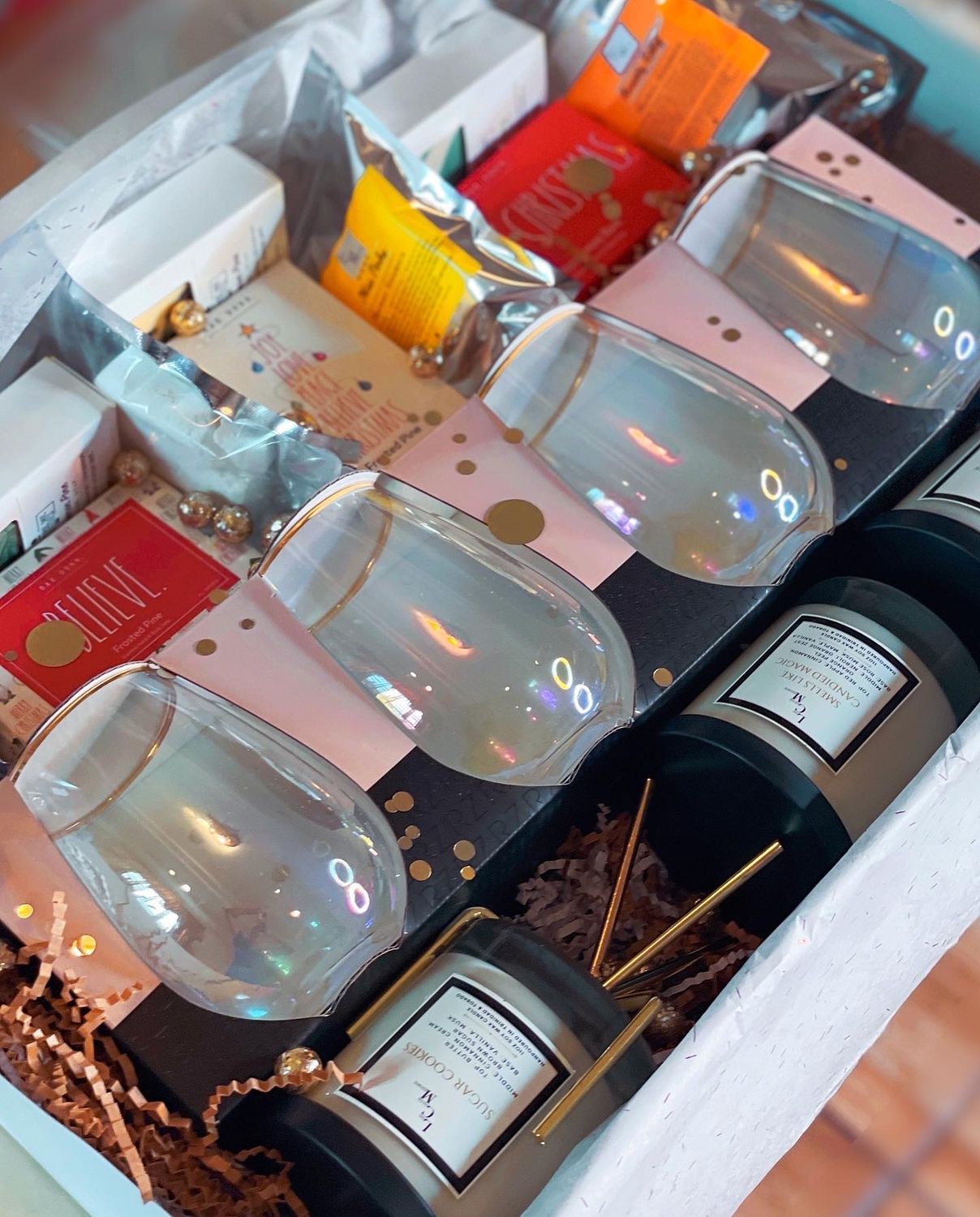 Create Your Own Self-Care Box| Candles | Shower Steamer | Wick Trimmer | Reed Diffuser | Scented Hand Sanitizer | Gift Box | Local Luxury | LiveCheerMeditate