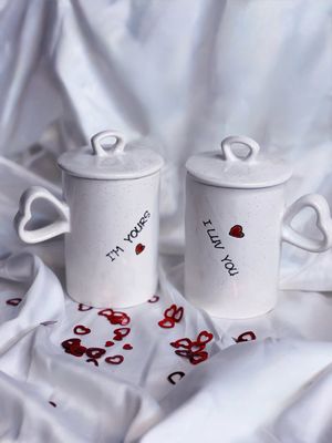 His &amp; Hers Mugs | Double Sided Designs | Drinkware Gifts | LiveCheerMeditate