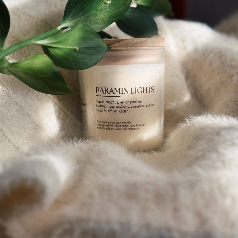 Paramin Lights | 11oz Christmas Candle Collection | Candles | Limited Collection | Luxury | LiveCheerMeditate