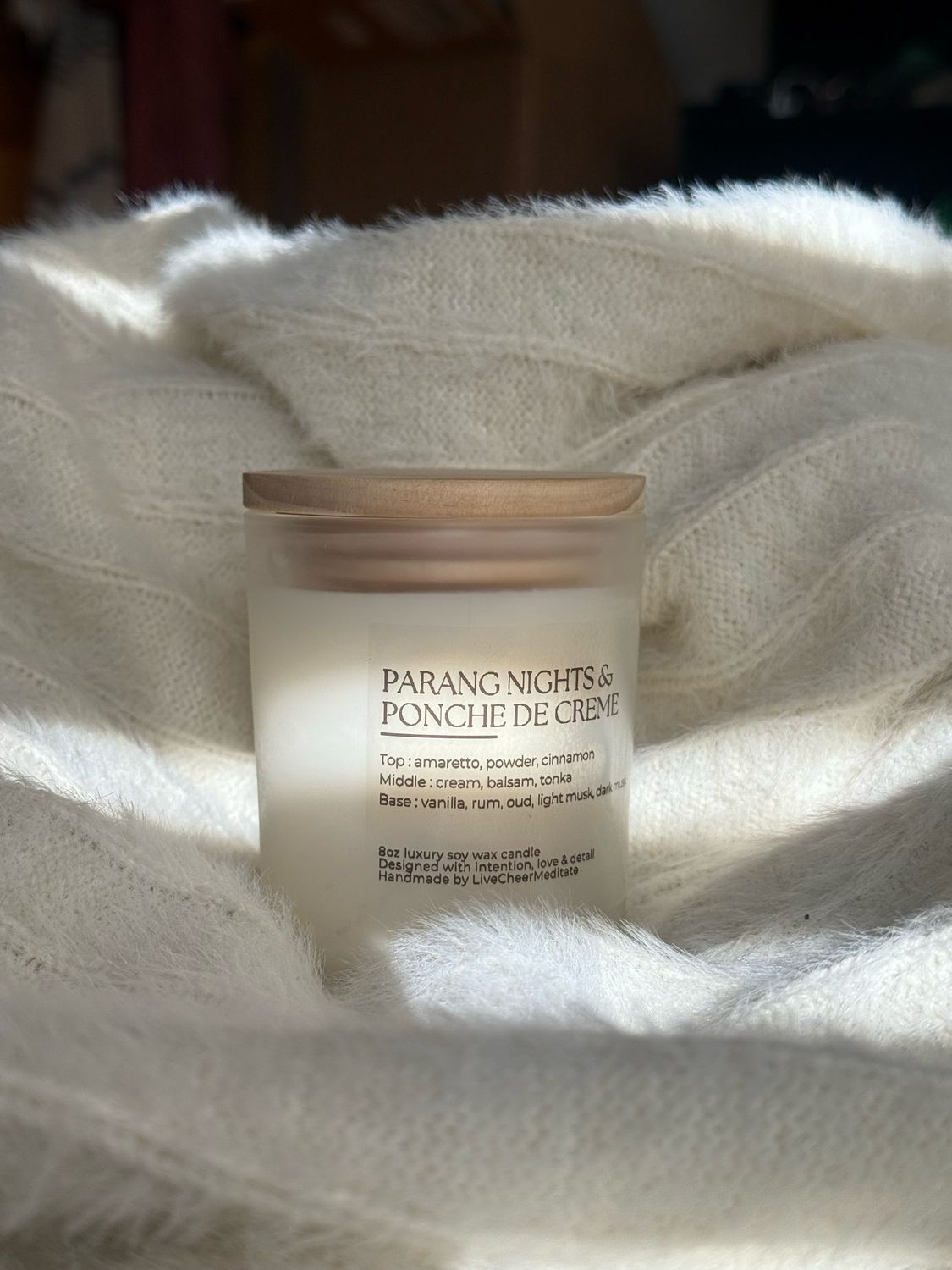 Parang Nights &amp; Ponche De Creme | 11oz Christmas Candle Collection | Candles | Limited Collection | Luxury | LiveCheerMeditate