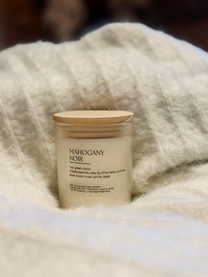 Mahogany Noir | 11oz Christmas Candle Collection | Candles | Limited Collection | Luxury | LiveCheerMeditate