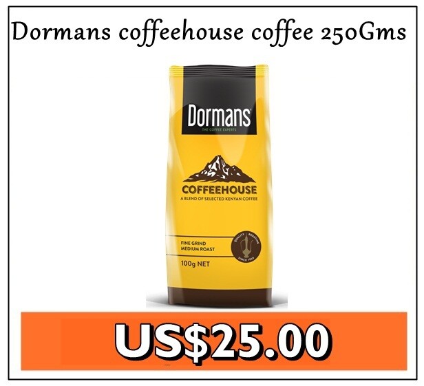 Dormans coffeehouse coffee 250gms
