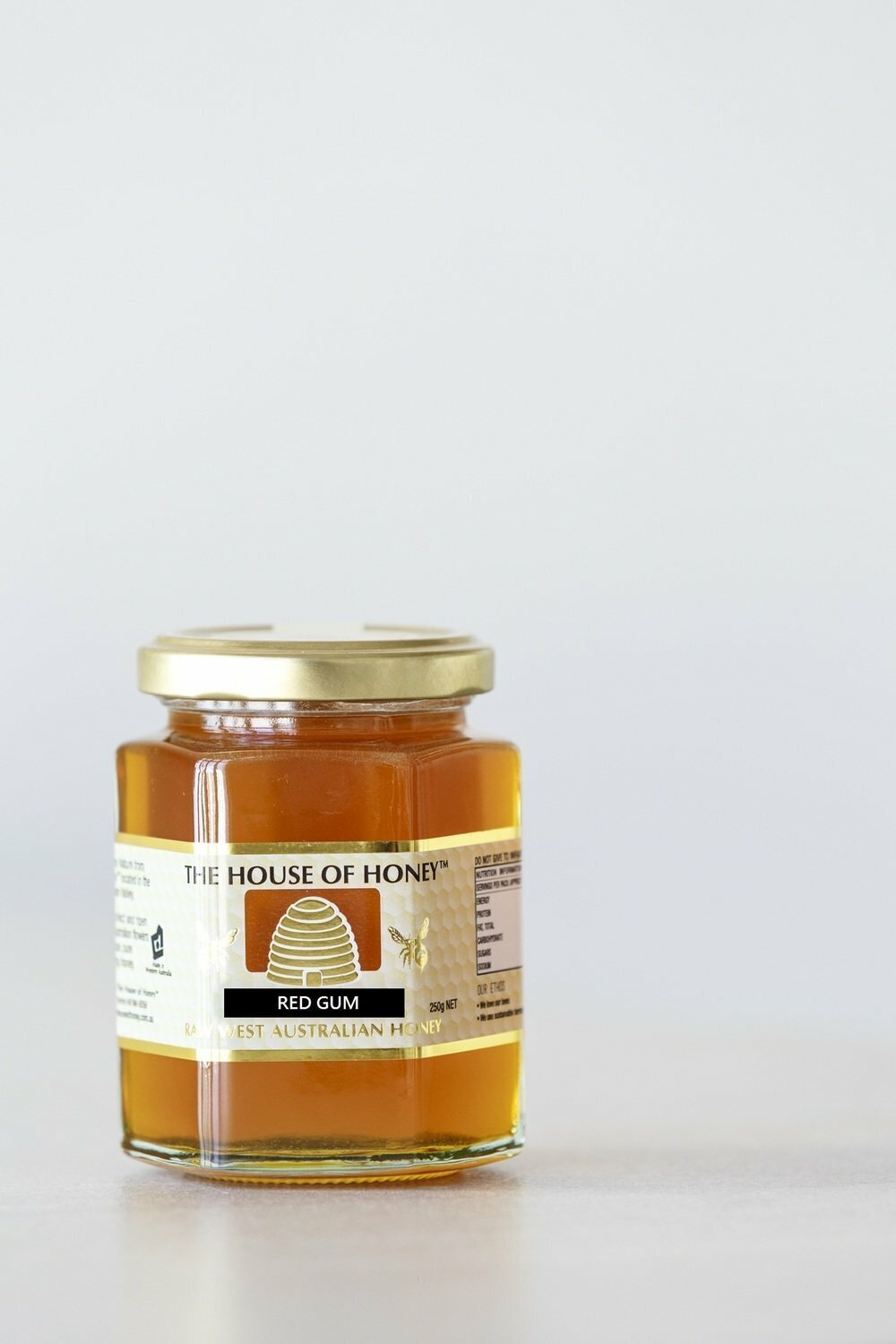 Redgum Honey 250g (Glass) ACTIVE TA+30