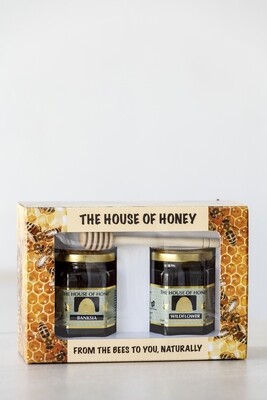Beekeeper's Gift Pack - Two Honeys & Honey Dipper