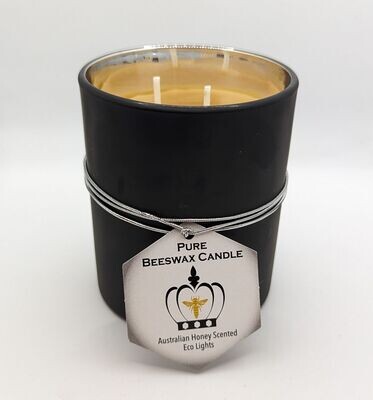 Beeswax Votive Candle (Black)