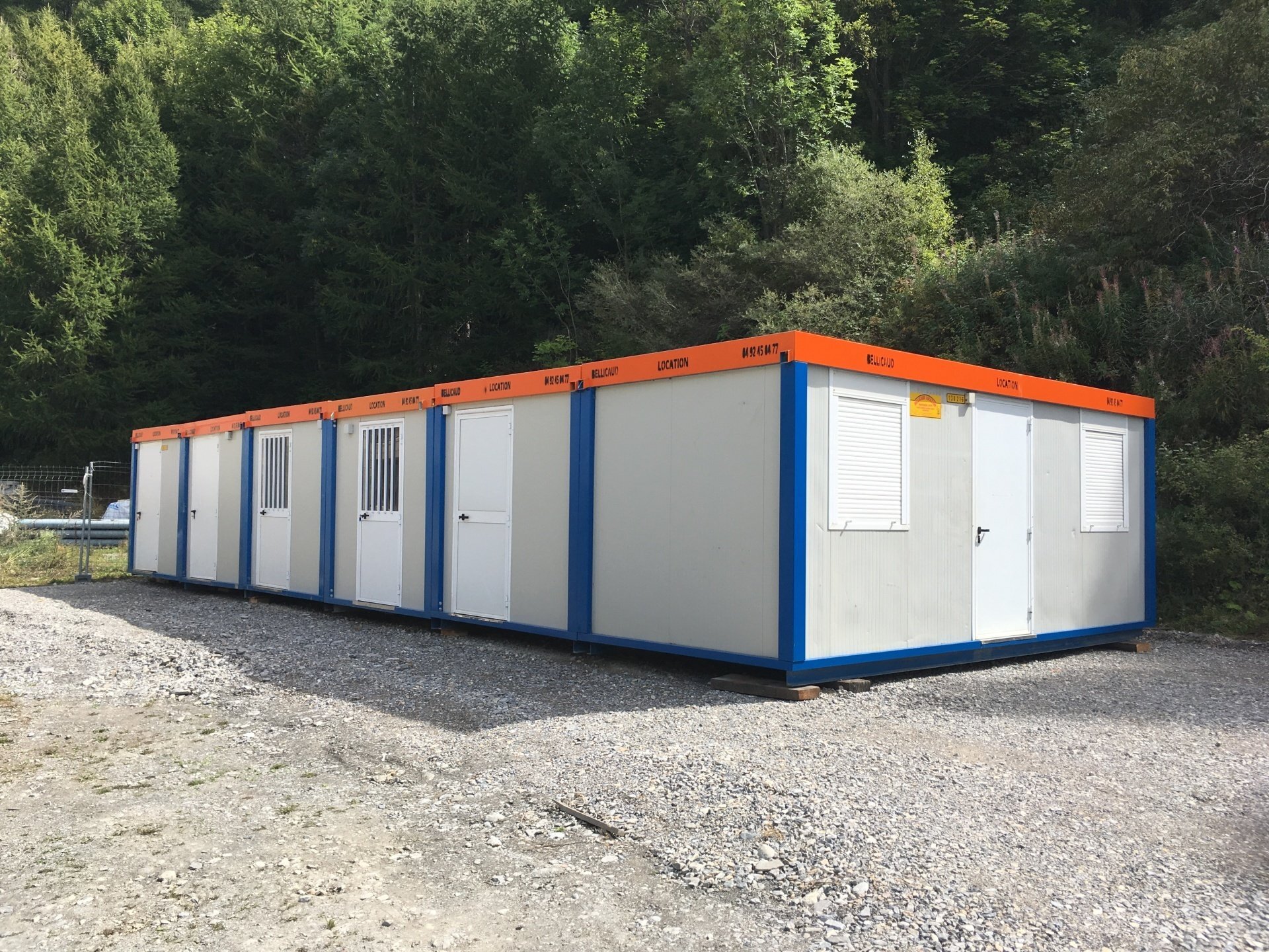 BUNGALOW DE CHANTIER pour BASE DE VIE