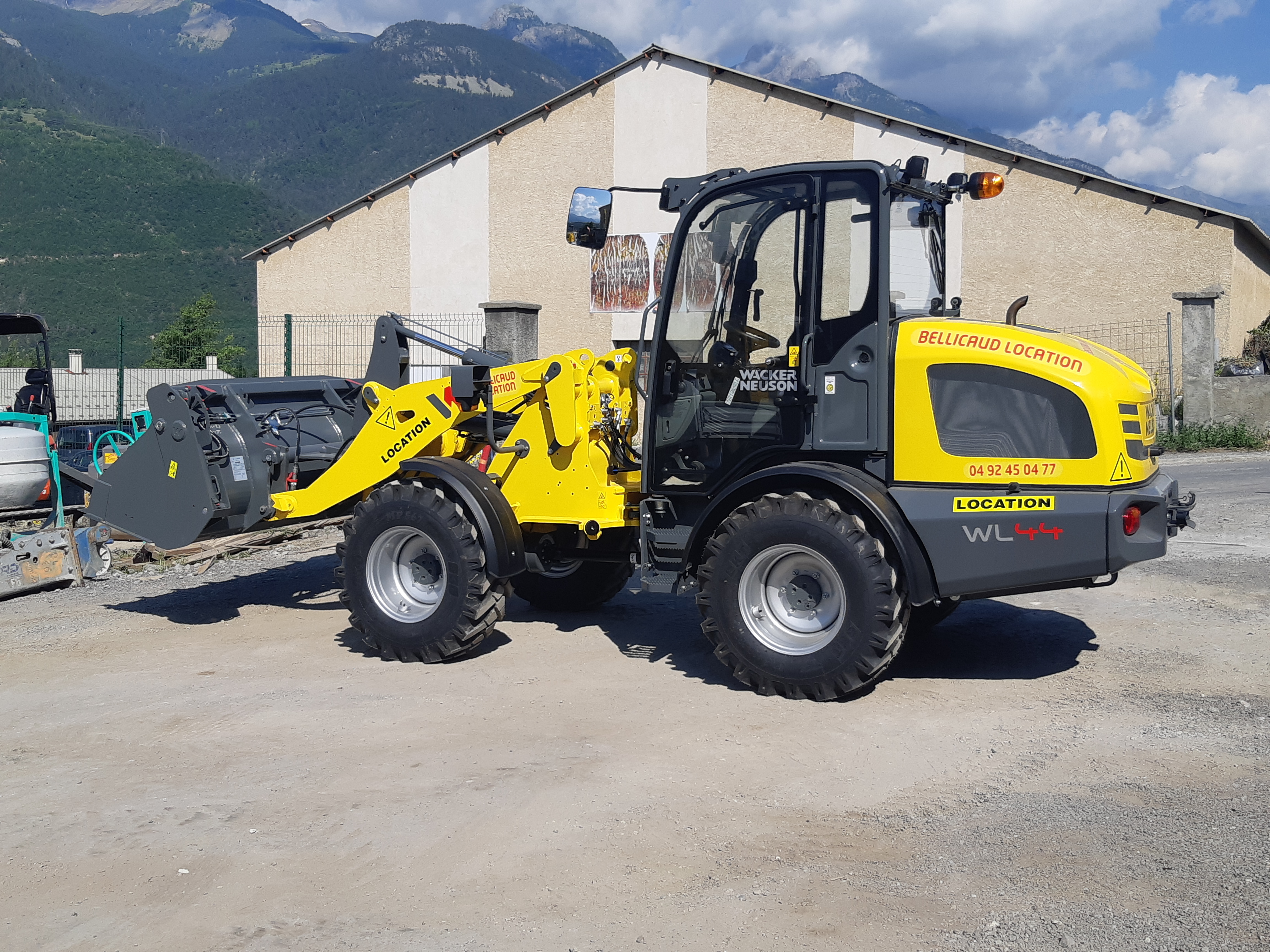 CHARGEUR sur pneus - 1000 L