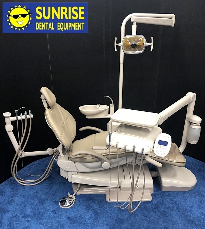 ADEC 511-532-551-561-571 - Complete Operatory Package (Surf) - Radius Cuspidor, Light, Delivery, Assistant Pkg. - Ultraleather Upholstery - Color of Choice *Refurbished
