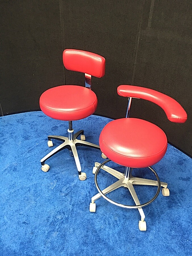 Dental Stool Set - Doctor & Assistant *Refurbished (Color of Choice)