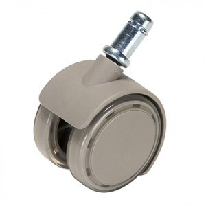 NEW Dental Stool Caster Set (Pkg of 5) - ADEC / DCI 2973 - Soft wheel for hard surfaces (SURF)
