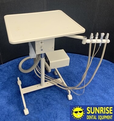 Knight by Midmark - Dental Assistant Cart - Dual HVE, SE, Syringe *Refurbished