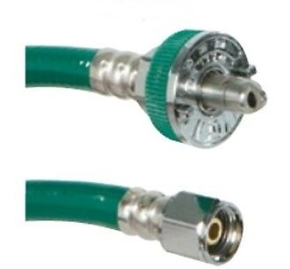 Belmed 8000-1203 - OXYGEN Ohio (Matrx) Male Quick Connect x DISS Nut Hose (3' or 5' Lengths) * New