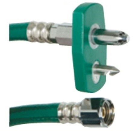 Belmed 8000-1303 - Oxygen Chemetron Style Male Quick Connect x DISS Nut Hose (3' or 5' Lengths) * New