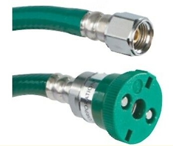 Belmed 8000-0203 - Oxygen Ohio (Matrx) Female Quick Connect x DISS (3') *New
