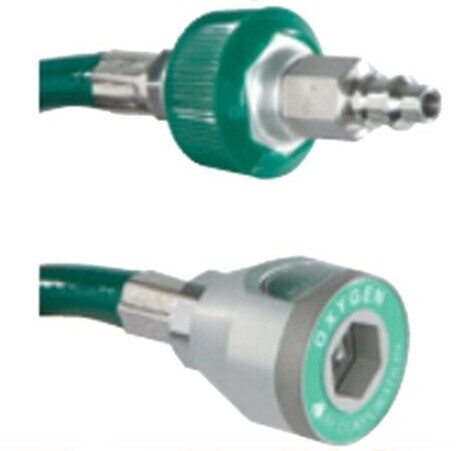 Belmed 8001-1103 - Oxygen Puritan Female Quick Connect x Male Quick Connect (3') *New Belmed 8001-1103 - Oxygen Puritan Female Quick Connect x Male Quick Connect (3') *New