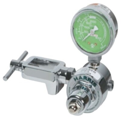 Belmed 4900-0000-0021 Oxygen Yoke Style Single High Pressure Gauge *New