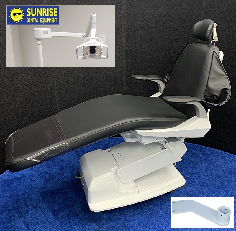 Belmont BEL 20 X-Calibur Dental Patient Chair w/ Light, Post, & Chair Adapter *Upholstery Color of Choice! *Refurbished