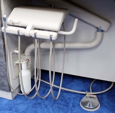 Adec Cascade 3072 Side (Cabinet Mount) Traditional 3 Handpiece Delivery System *Refurbished