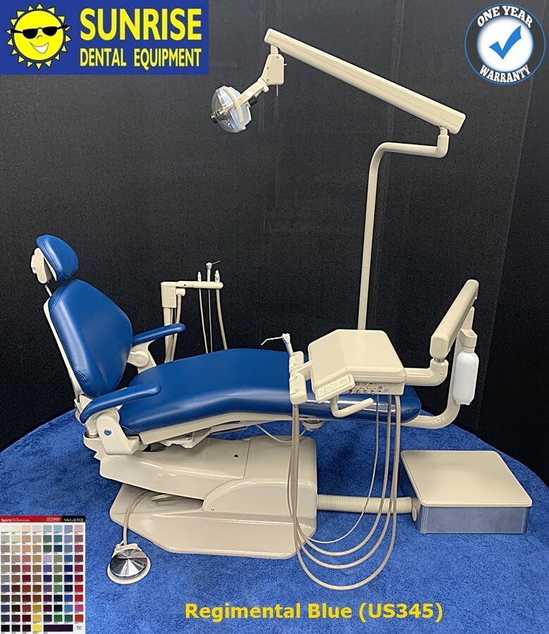 ADEC 1021 Decade Dental Radius Operatory Package (Dual Touchpad Chair Controls) - Color of Choice Vinyl Upholstery *Refurbished ADEC 1021 Decade Dental Radius Operatory Package (Dual Touchpad Chair Controls) - Color of Choice Vinyl Upholstery *Refurbished