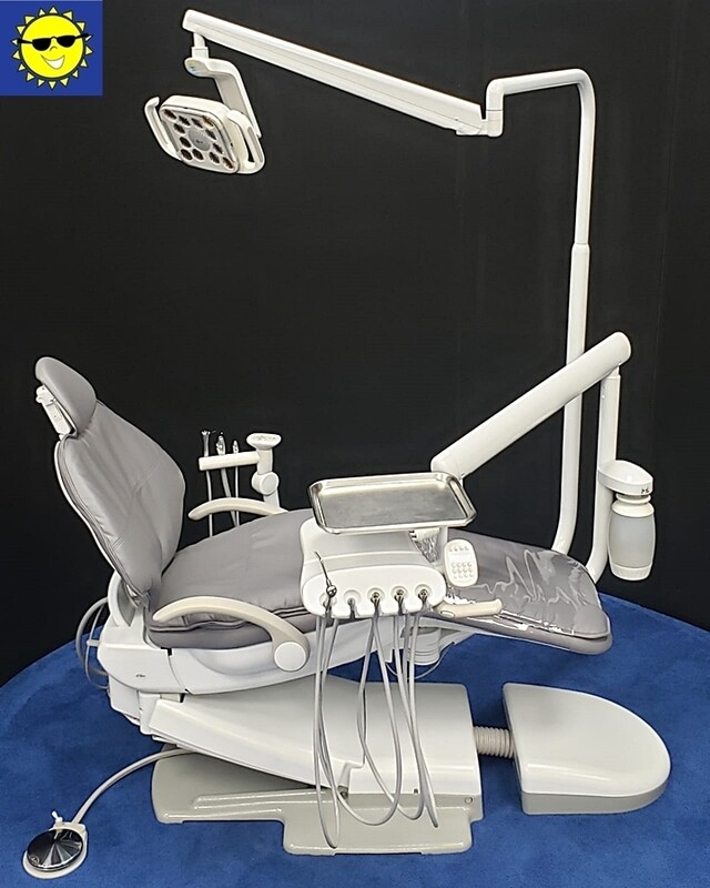 ADEC 511-332-551-571L - Complete Operatory Package (White) - Radius LED Light, Delivery, Assistant Pkg. - Ultraleather Upholstery - Color of Choice *Refurbished ADEC 511-332-551-571L - Complete Operatory Package (White) - Radius LED Light, Delivery, Assistant Pkg. - Ultraleather Upholstery - Color of Choice *Refurbished
