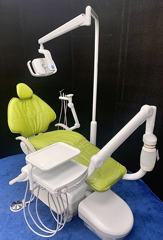 ADEC 511-532-551-571L - Complete Operatory Package (White) - Radius LED Light, Delivery, Assistant Pkg. - Ultraleather Upholstery - Color of Choice *Refurbished