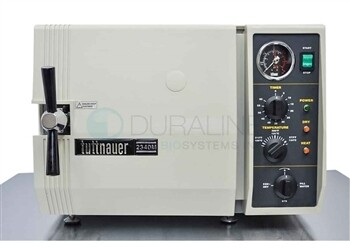 Tuttnauer 2340M Manual Autoclave - Previous Model - Chamber Size: 9 x 18 *Refurbished