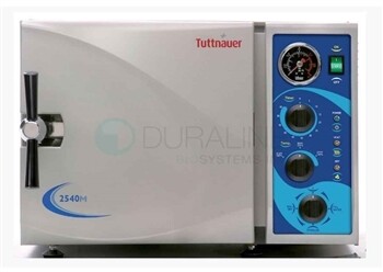 Tuttnauer 2540M Manual Autoclave - Current Model - Chamber Size: 10 x 19 *Refurbished