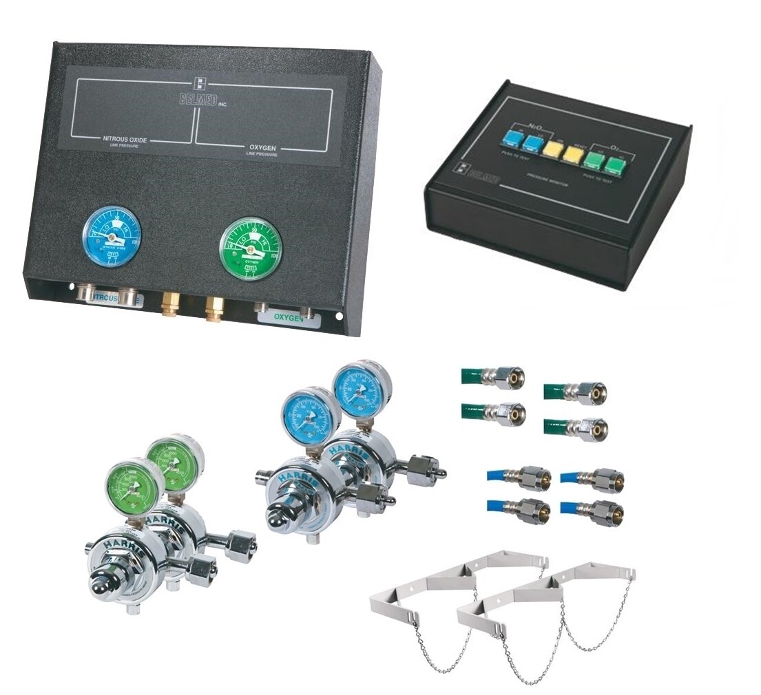 BELMED (M105) Manual Manifold System with Desk Alarm & Pre-Install Kit *New BELMED (M105) Manual Manifold System with Desk Alarm & Pre-Install Kit *New