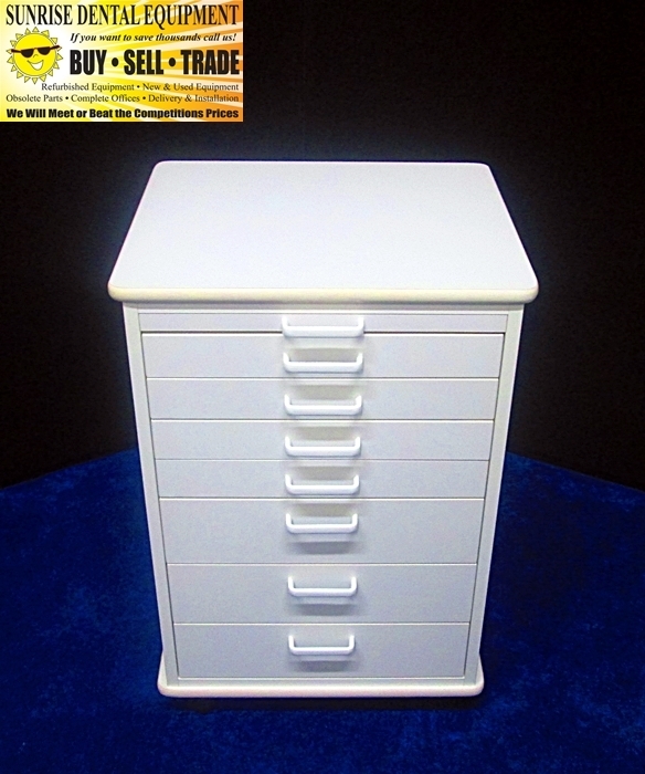 Mobile Dental 7 Drawer Cabinet Cart *Excellent Used Condition