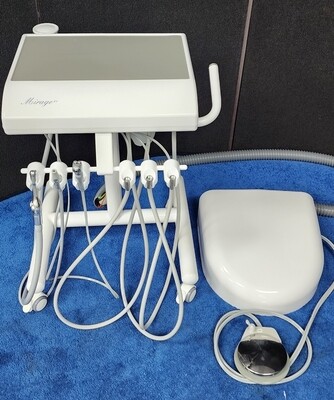 TPC Mirage Duo Delivery & Assistant Dental Cart *Excellent Used Condition