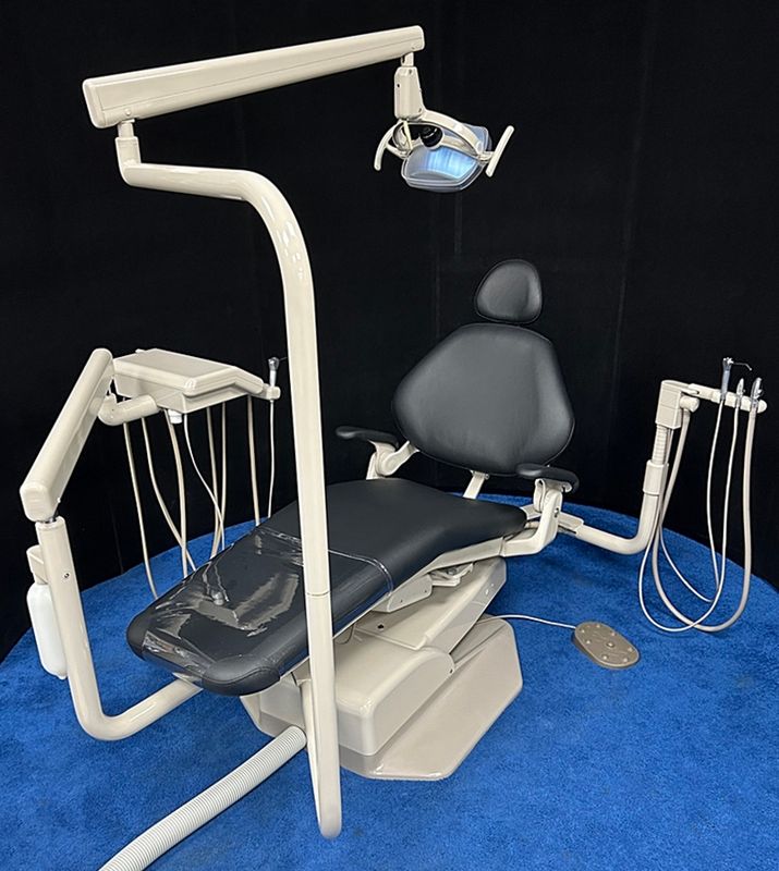 ADEC 1021 Decade Dental Radius Operatory Package (Single Touchpad & Free Foot Control) - Color of Choice Vinyl Upholstery *Refurbished ADEC 1021 Decade Dental Radius Operatory Package (Single Touchpad & Free Foot Control) - Color of Choice Vinyl Upholstery *Refurbished