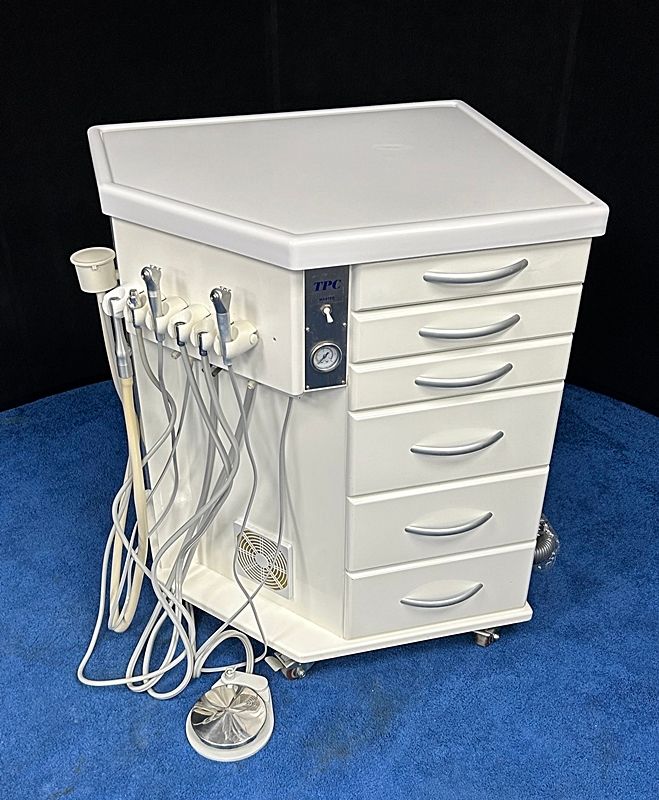 TPC OMC-2375 Orthodontic Delivery & Assistant Cabinet Cart *Excellent Used Condition
