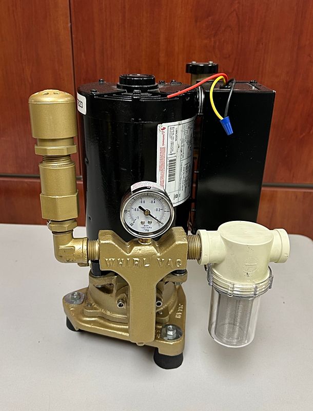 Whirl Vac Single (1HP) Wet Vacuum System (1-3 User) *Refurbished