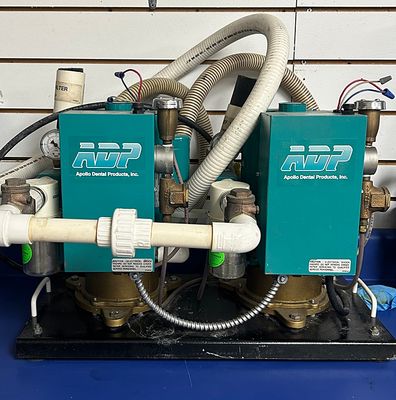 Apollo Dental Products (ADP) Dental Dual Motor Wet Ring Vacuum System (2HP) (3-4 Users) *Certified Used Condition