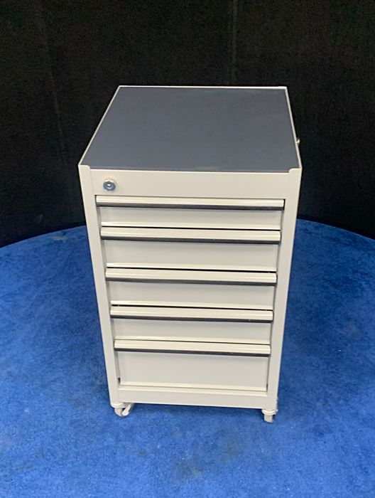 Mobile Dental Cart by Snap-On Tools w/5 Drawers (Gray) * Refurbished