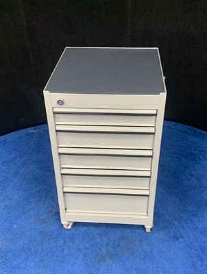 Mobile Dental Cart by Snap-On Tools w/5 Drawers (Gray) * Refurbished