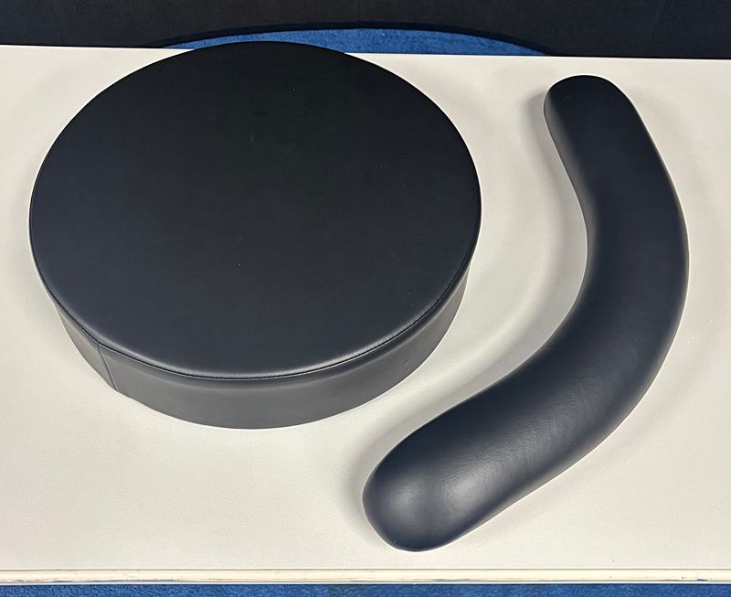 DCI Edge Assistant Stool Upholstery Kit - NEW (Ultraleather - Raven Wing)