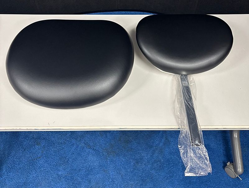 DCI Edge Doctor Stool - Upholstery Kit - NEW (Ultraleather - Raven Wing)