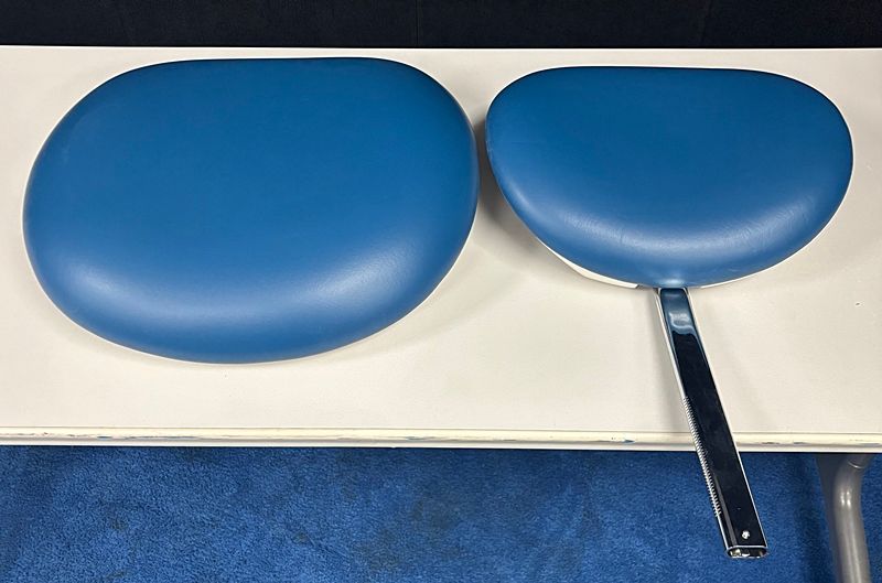 DCI Edge Doctor Stool - Upholstery Kit - NEW (Ultraleather - Bayou Blue)
